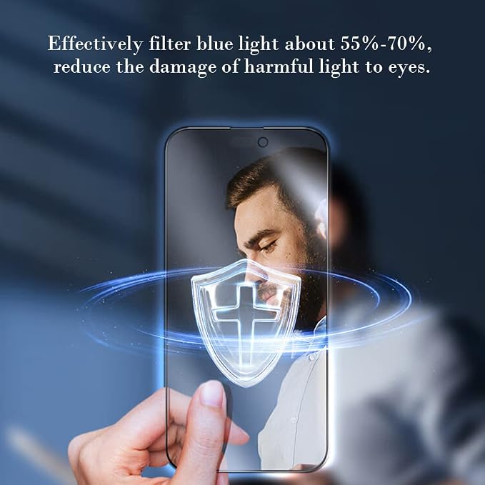 PERFECTSIGHT Sapphire Anti Glare Blue Light Blocking Screen Protector Designed
