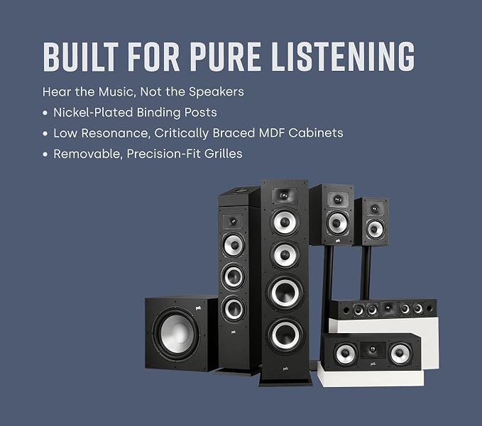 Polk Monitor XT90 Hi-Res Height Speaker Pair