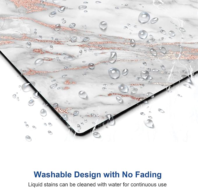 Mouse Pad, Marble Mouse Pad, Premium-Textured Mouse Mat Square Waterproof