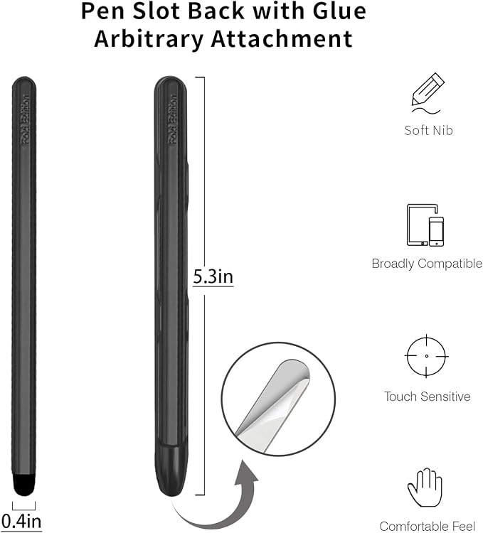 Stylus Pens with Pen Slot for Touch Screens, High Precision Capacitive