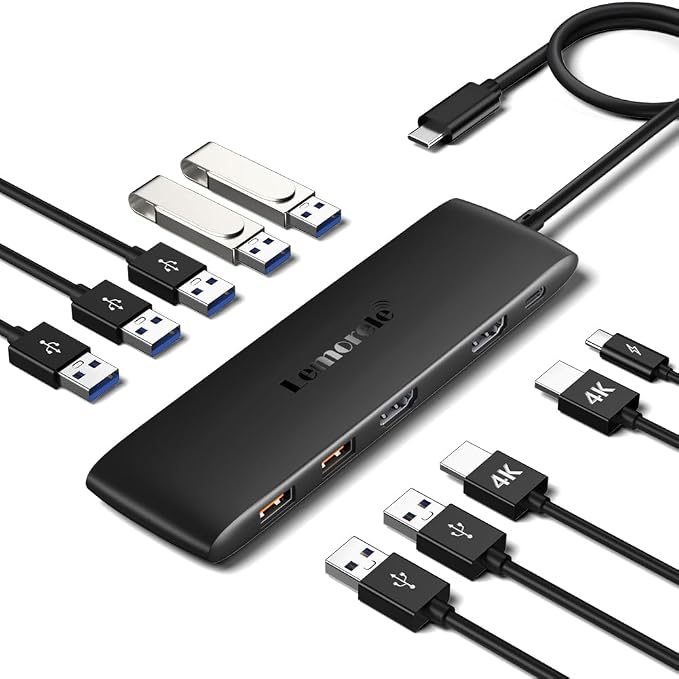 Lemorele 10 -in-1 USB C Docking Station