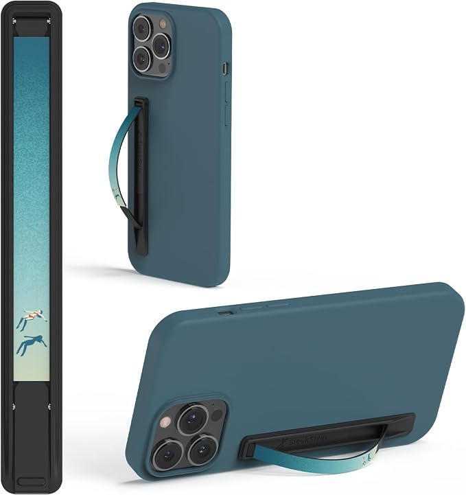Phone Grip, Ultra Thin Cell Phone Grips Finger Holder Kickstand