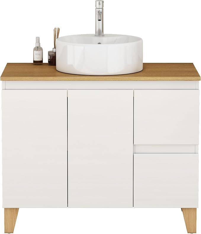 36-Inch Bathroom Vanity with Ceramic Sink Combo