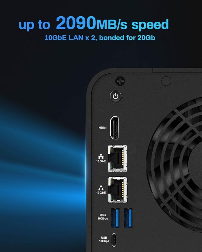 TERRAMASTER F4-424 Max NAS Storage