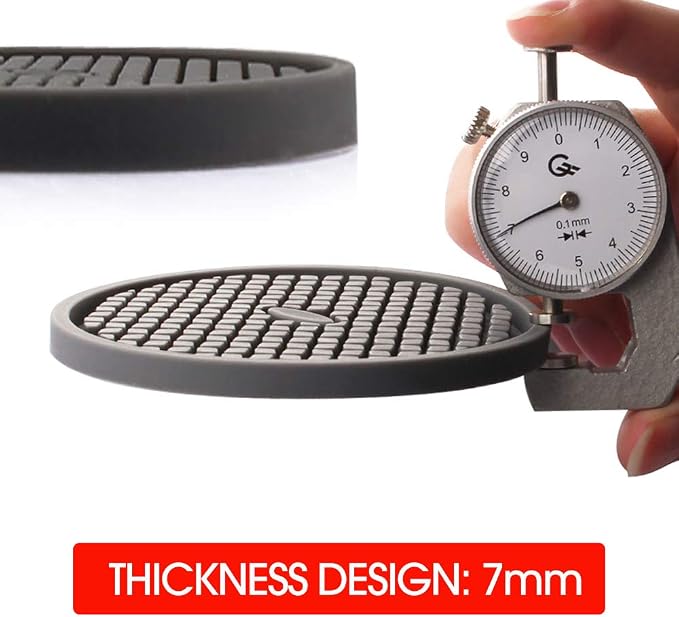 ME.FAN Silicone Coasters Thickened Drink Coasters