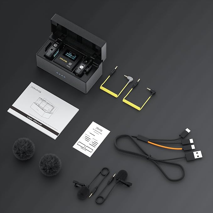 iRay DW30 Wireless Lavalier Microphone