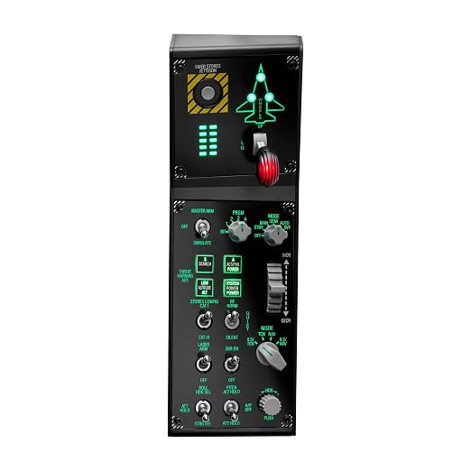 Thrustmaster Viper Panel: Backlit Control Panel,