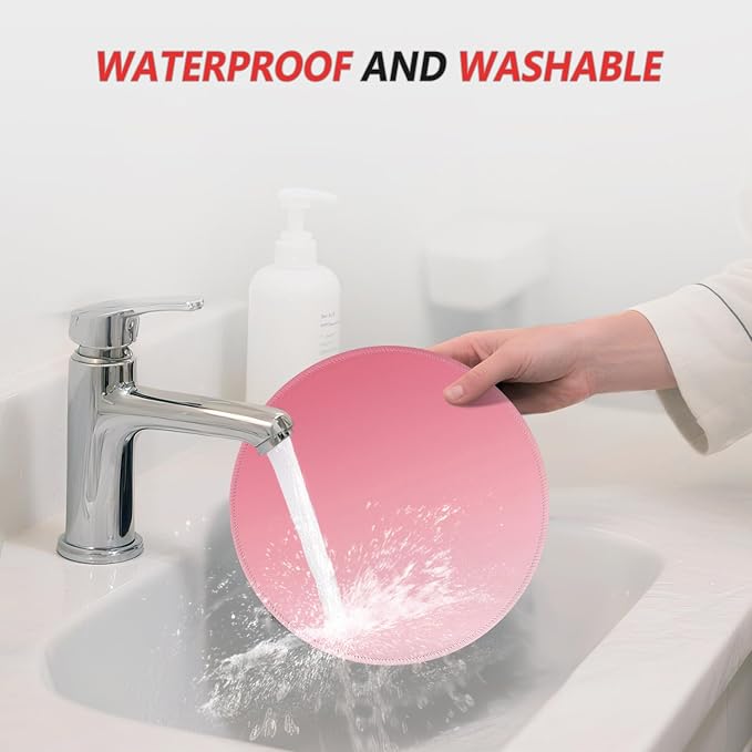 ITNRSIIET Mouse Pad Non-Slip Rubber Base Smooth Surface Stitched Edges
