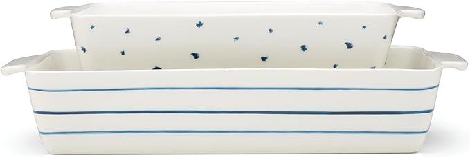 Lenox Blue Bay Dinnerware & Serveware Collection, Porcelain Tableware,