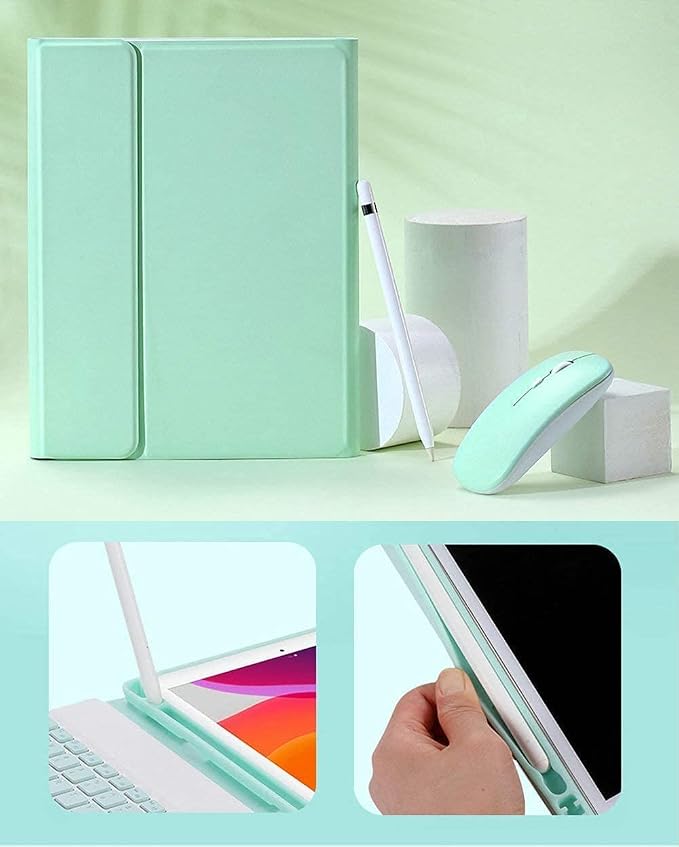 AnMengXinLing Keyboard Case for iPad 11th/iPad 10th Generation 2022