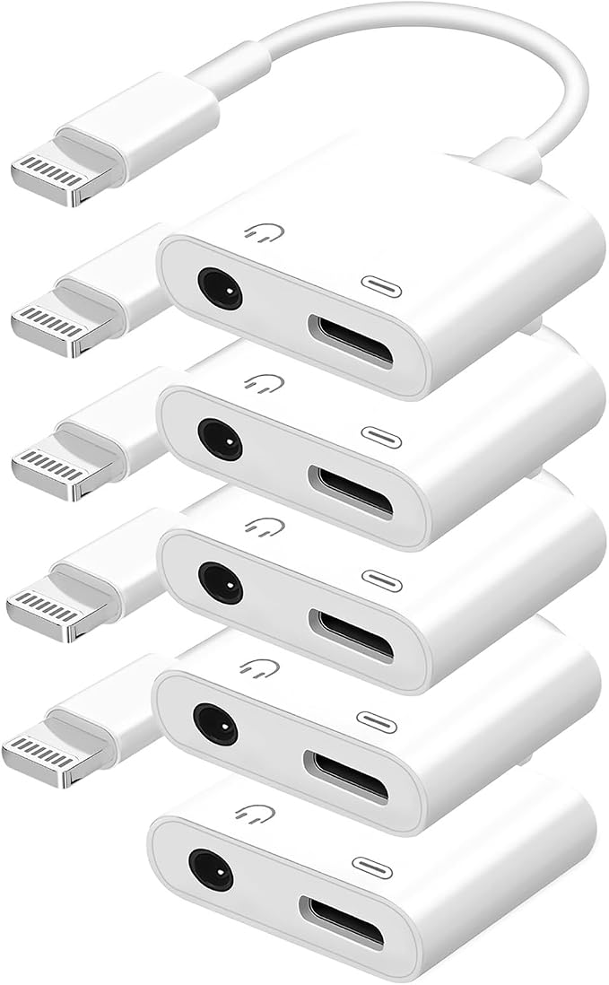 2-in-1 Charging & Audio Adapter