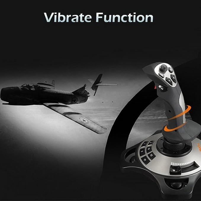 PC Joystick, USB Gaming Flight Simulator Game Controller