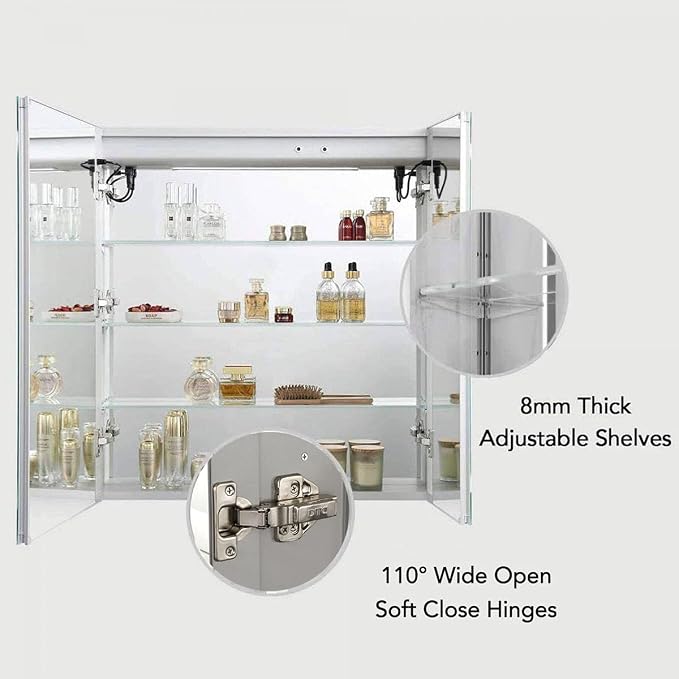 LED Mirror Medicine Cabinet