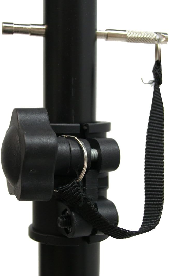 American Sound Connection ASC Pro Audio Mobile DJ Light Stand 6 Foot Height