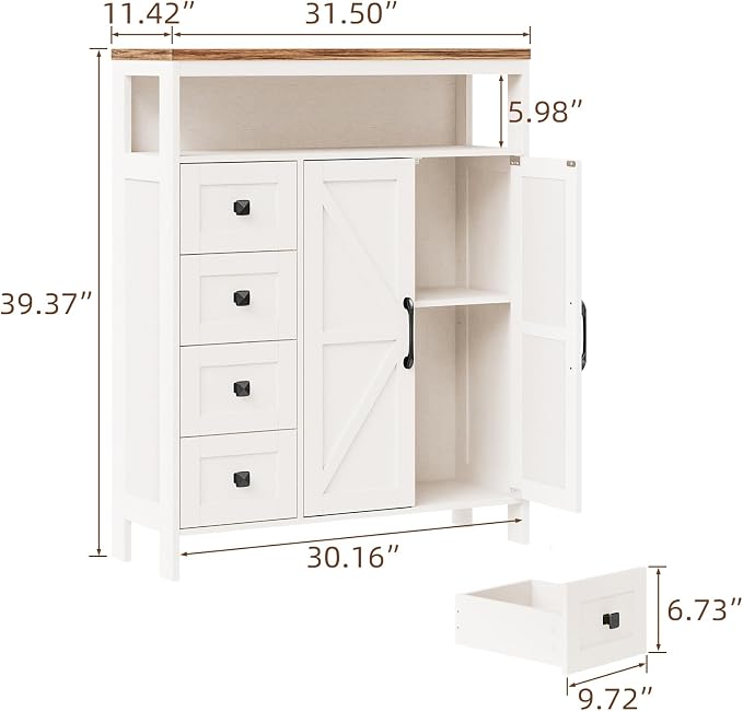 Farmhouse Storage Cabinet