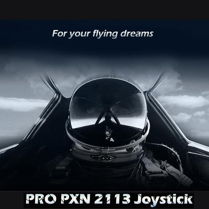 PC Joystick, USB Gaming Flight Simulator Game Controller