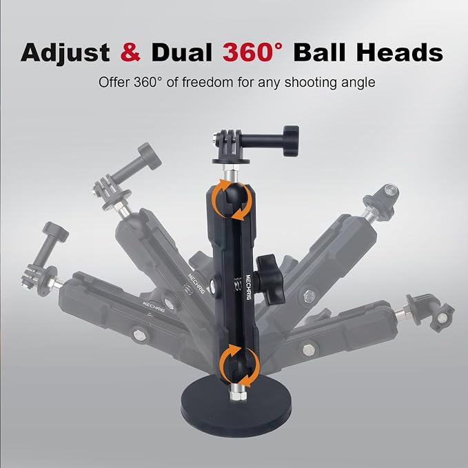 Magnetic Camera Mount for Action Camera, 12 Strong Magnet Base