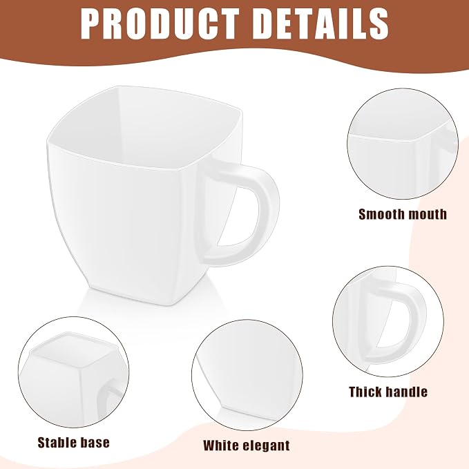 Amyhill 100 Pcs Mini Disposable Tea Cups