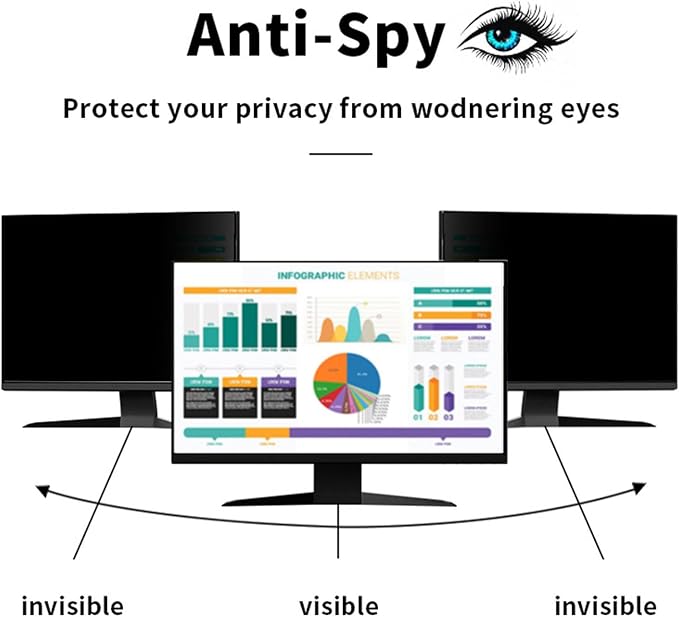 34 Inch Computer Privacy Screen