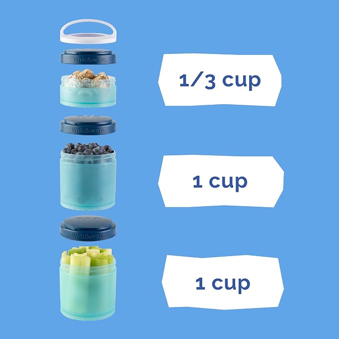 Whiskware Stackable Snack Containers