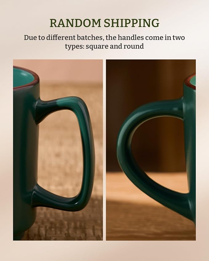 famiware Coffee Mugs Set of 6, Nebula 14oz Coffee Mugs Ceramic Cup Set |