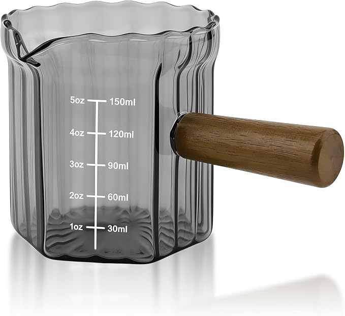 Espresso Measuring Cup 5 Oz, Espresso Glass Cups