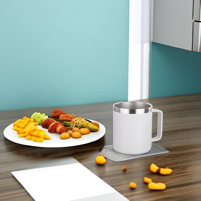 Volhoply 14oz Insulated Stainless Steel Coffee Mug