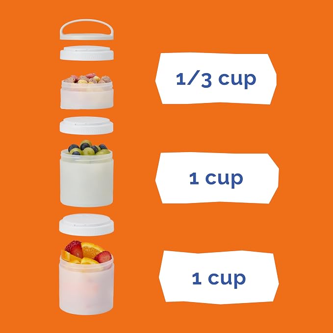 Whiskware Stackable Snack Containers