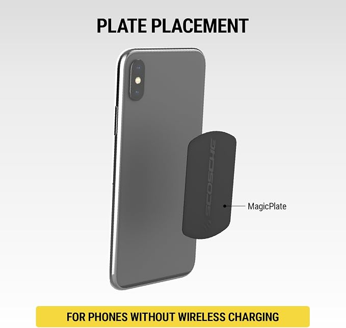 Scosche MPLT54T-2PKBP0 MagicMount Replacement Plate Kit