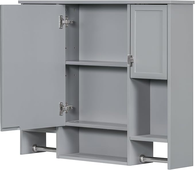 Bathroom Medicine Cabinet, Wall Mounted Bathroom Storage Cabinet