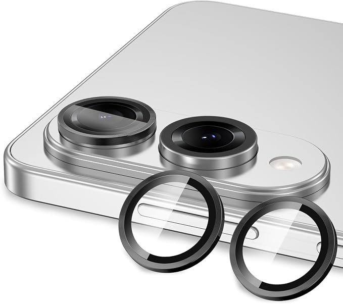 for Samsung Galaxy S25 Edge Camera Lens Protector, Individual Metal Ring