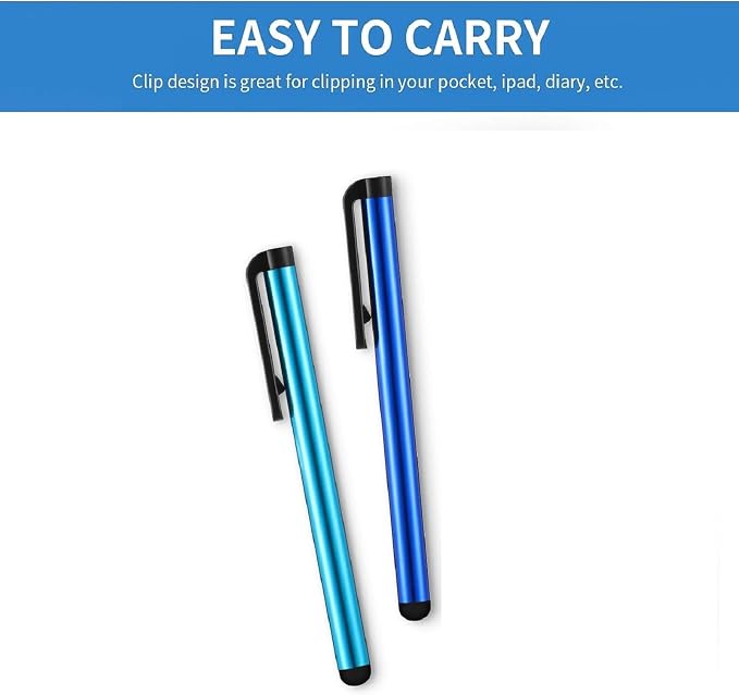 Outus 60 Pieces Stylus Pens Slim Capacitive Stylus Touch Pens