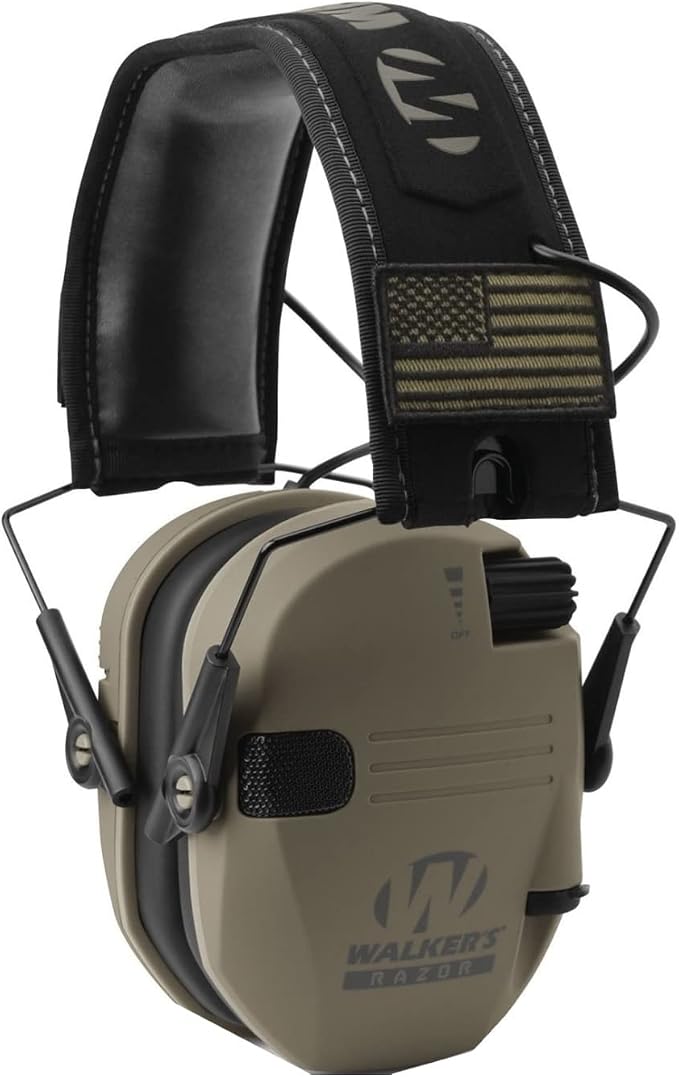 Walker's Razor Slim Ultra Low Profile Compact Design Adjustable Range Shooting