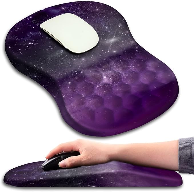 Mouse Pad Wrist Support, Ergonomic Mouse Pad