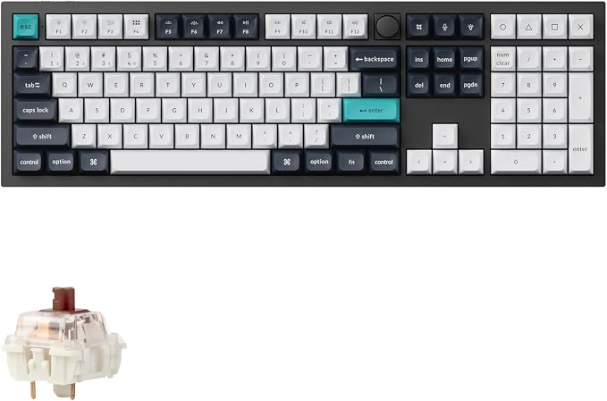 Keychron Q6 Max QMK/VIA Bluetooth Wireless /2.4 GHz/USB-C Wired Custom