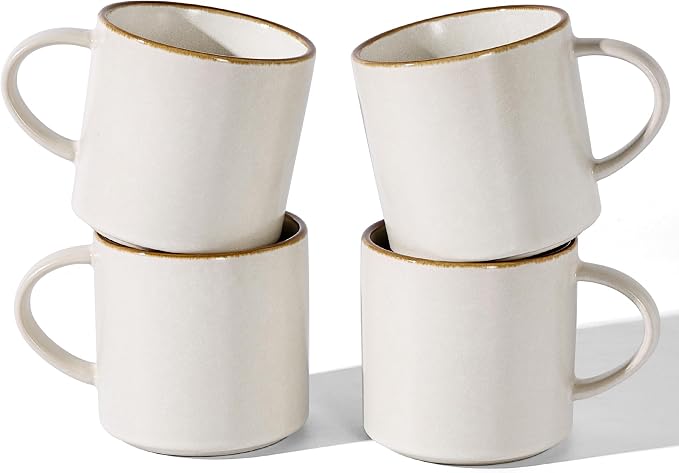 famiware Coffee Mugs Set of 4, Nebula 14oz Coffee Mugs Ceramic Cup Set |