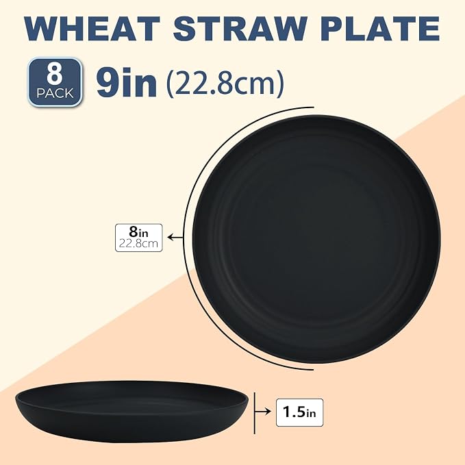 Wheat Straw Plates