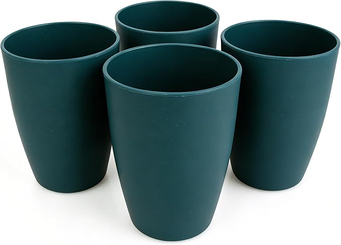 Wheat Straw Cups set of 4, Unbreakable Drinking Cup, Reusable Cups, Dishwasher