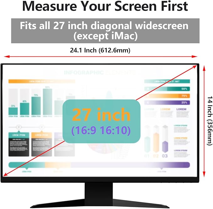 Computer Privacy Screen Protector