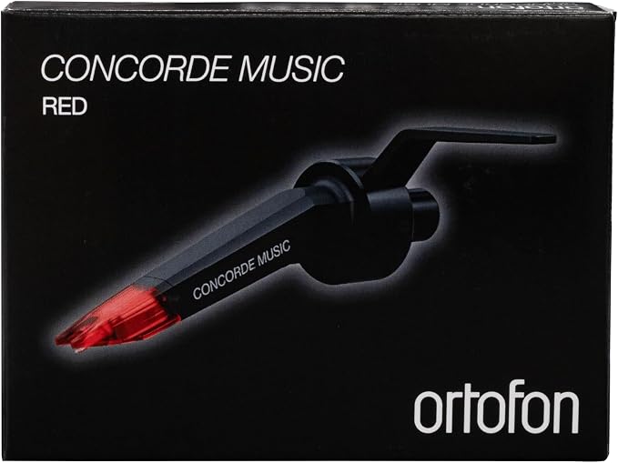 Ortofon Concorde Music Red Phono Cartridge Tool-Free Installation on S-shaped