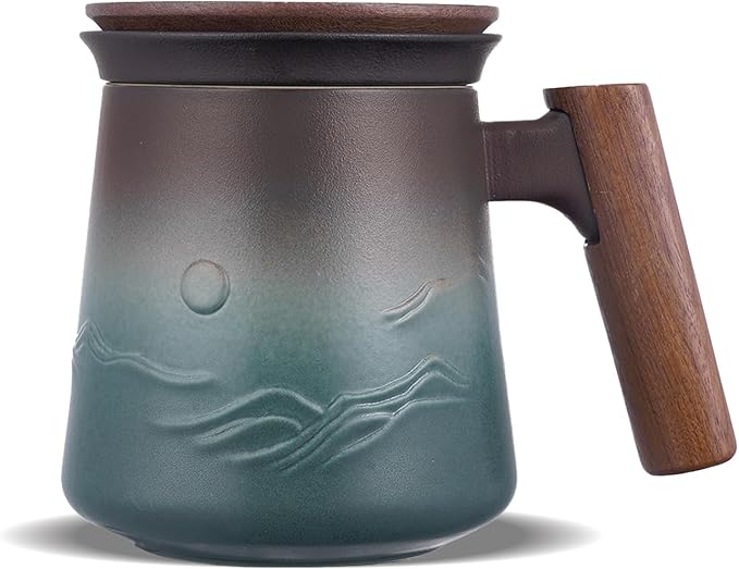 ZENS Tea Mug with Infuser and Lid