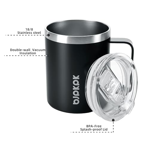 BJPKPK 2PCS Insulated Coffee Mug