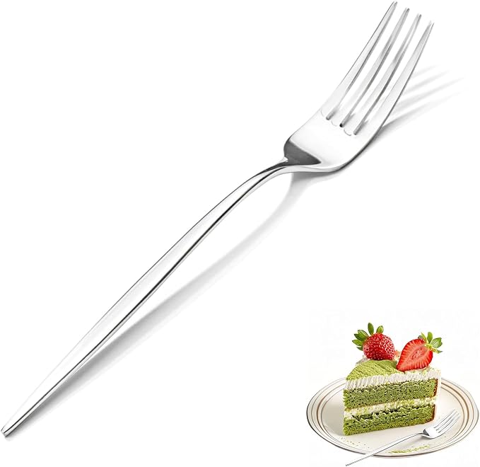 4-Piece Salad Fork Set, 18/10 Stainless Steel Dessert Forks | Mirror Polished