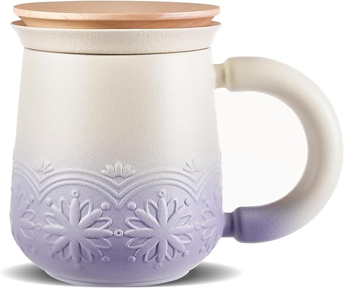 ZENS Tea Mug with Infuser and Lid