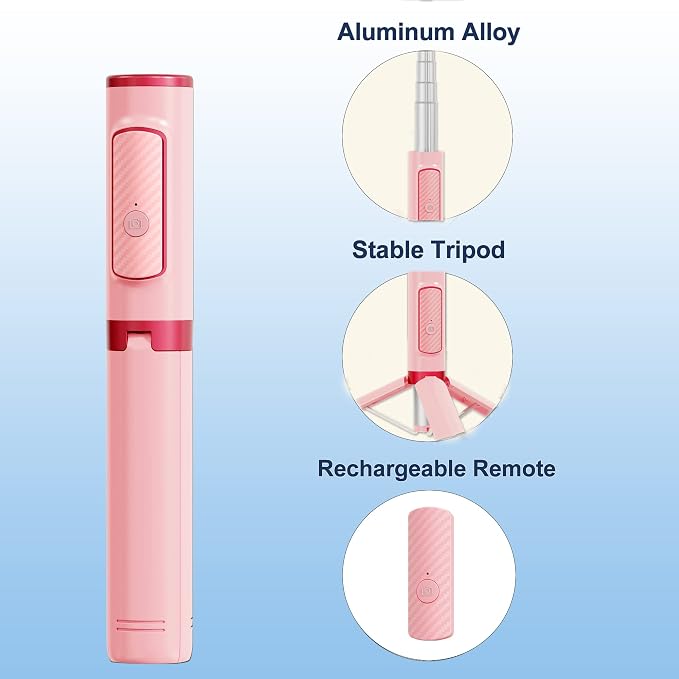 Selfie Stick, Foldable Cellphone Tripod