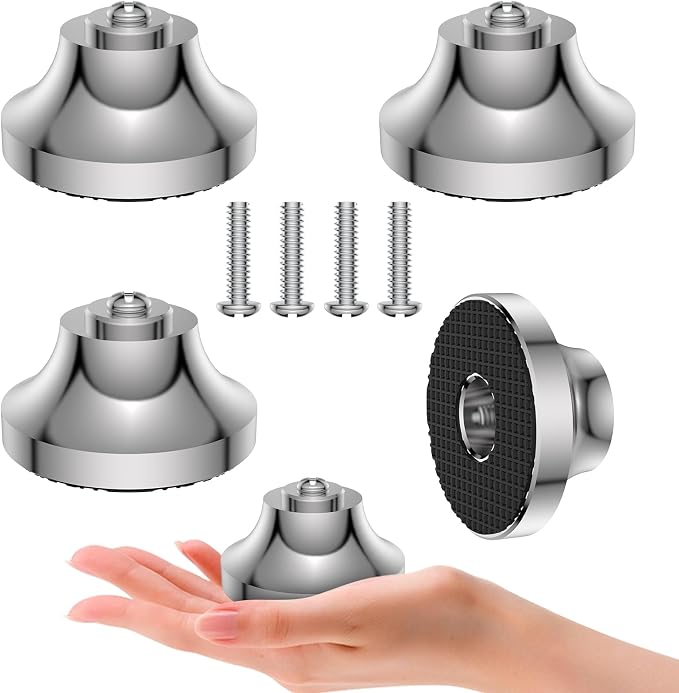 Audiocrast IF4021S HiFi Speaker Isolation Feet Pads 4PCs Stainless Steel