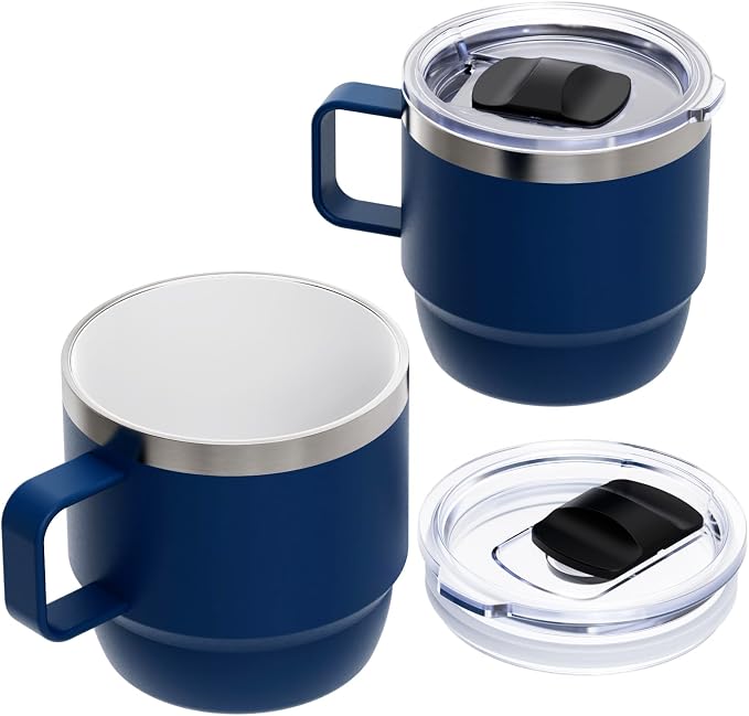 Zenbo 8 oz Stackable Coffee Mugs