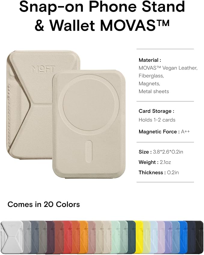MOFT Magnetic Wallet Stand Compatible