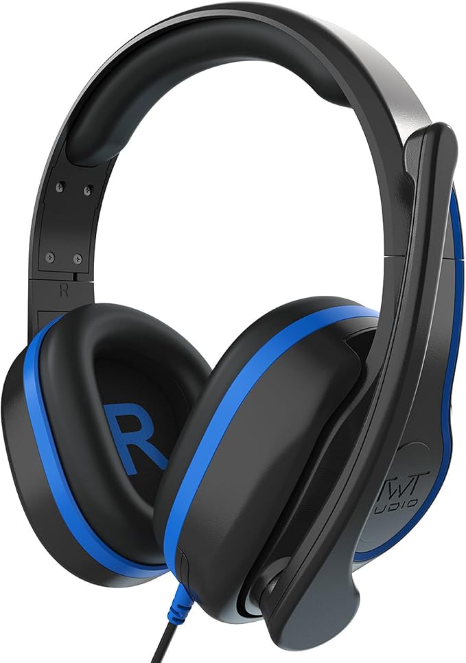 ThinkWrite Technologies TWT Audio REVO Headset, Premium Wired Over-Ear Headset