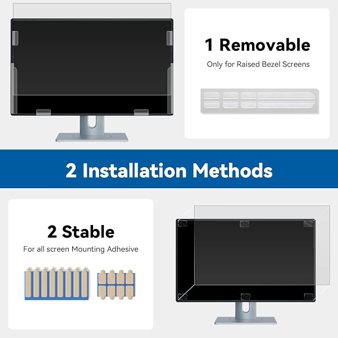 IPROKKO 24 Inch Computer Privacy Screen Filter